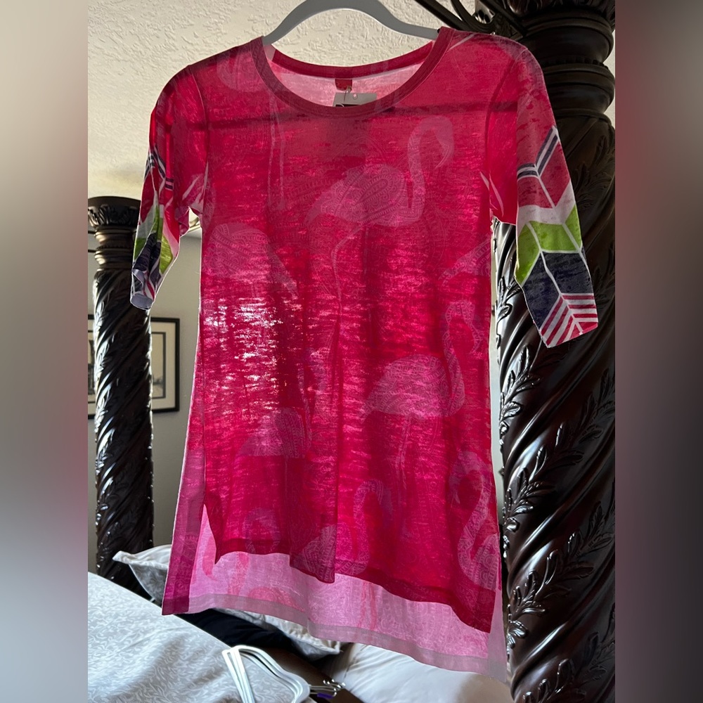 XS hi/low 3/4 sleeve Before &Again brand new shirt!